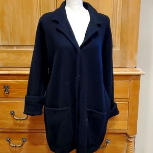 JONES NEW YORK black wool jacket